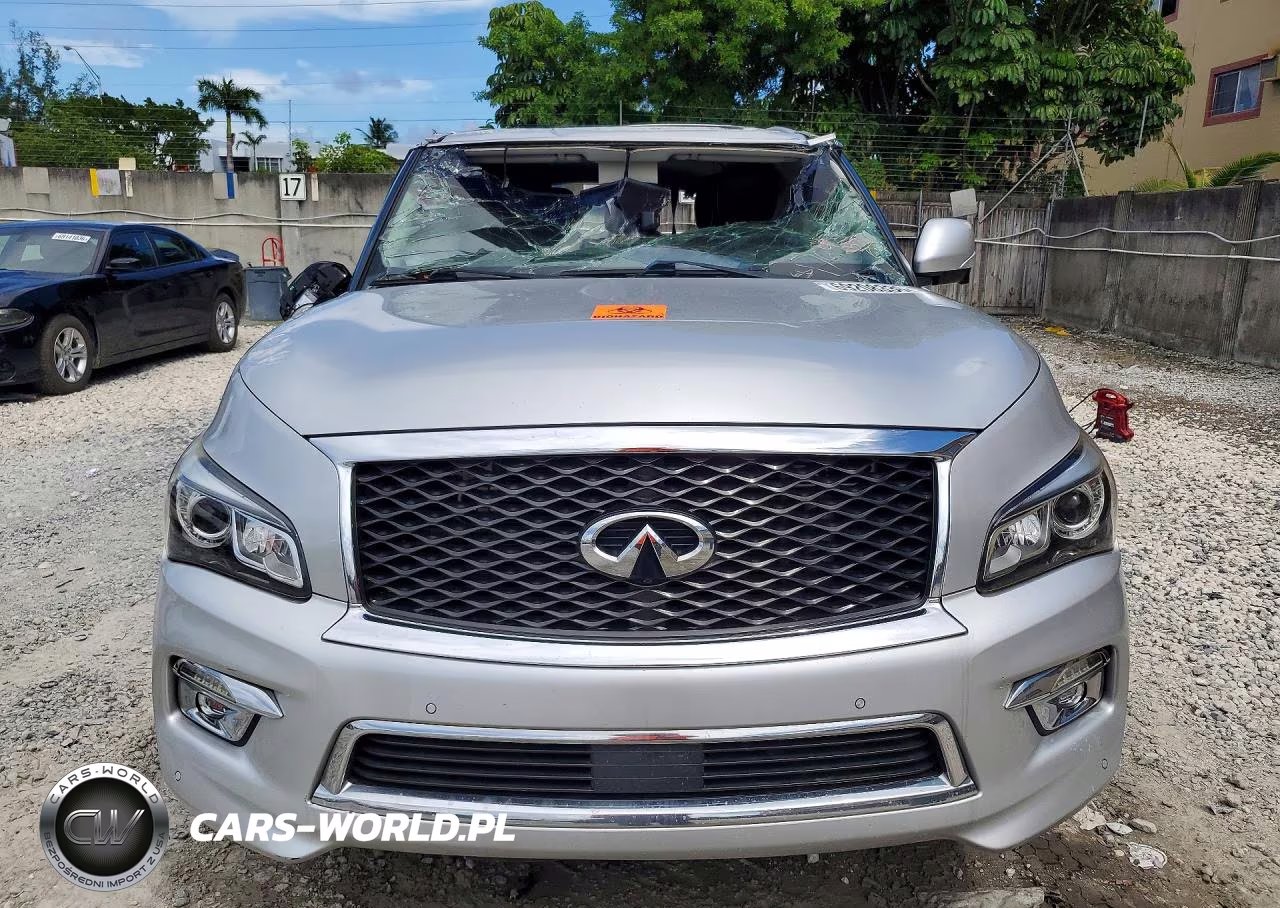2017 Infiniti Qx80 Base VIN:JN8AZ2NFXH9645334 - 5