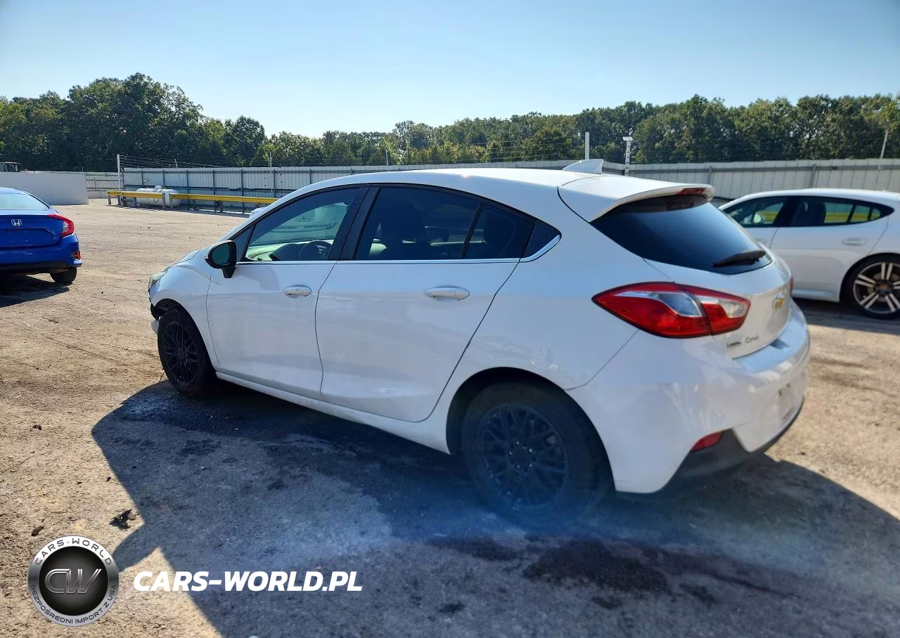2017 Chevrolet Cruze Lt VIN:3G1BE6SM5HS611104 - 2