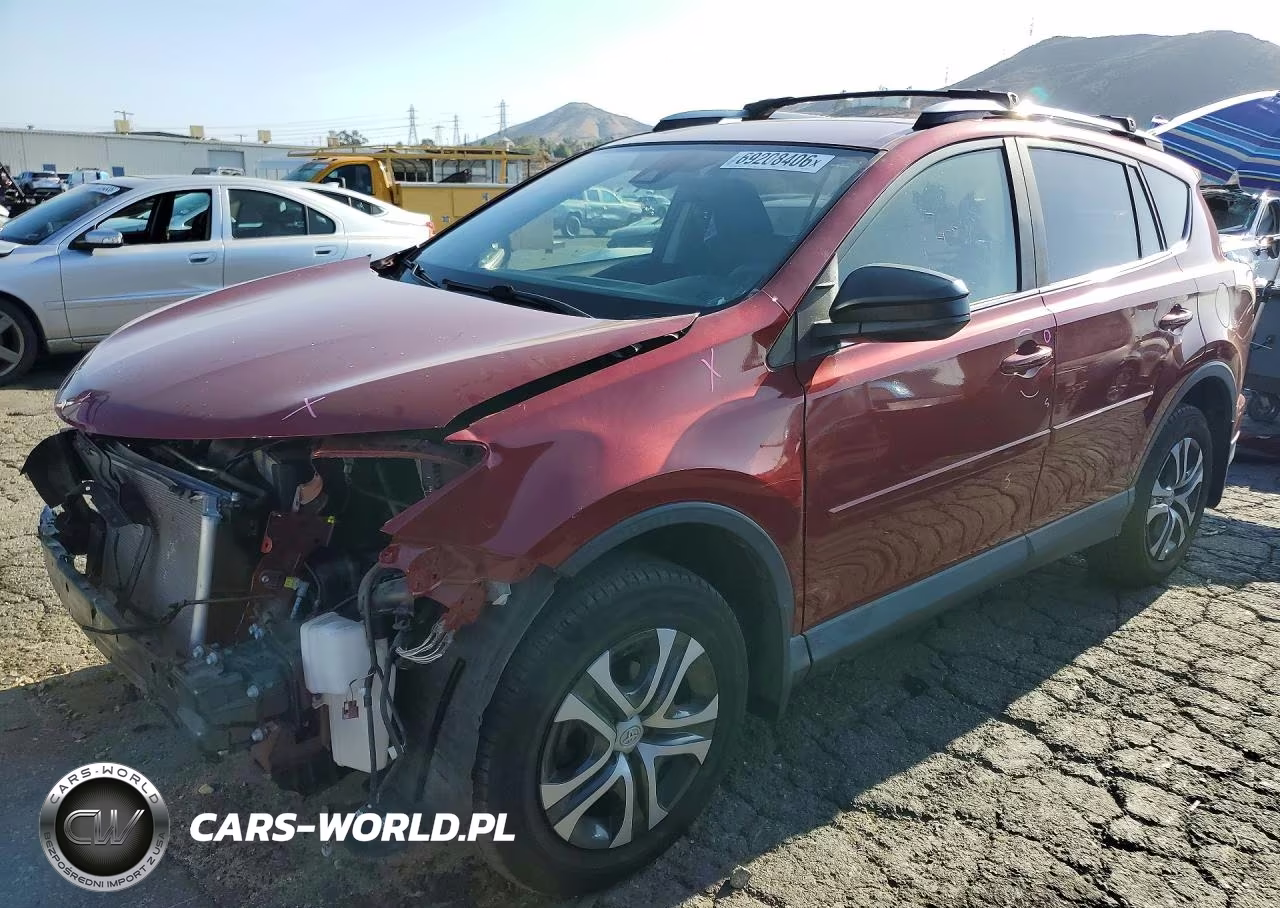 2018 Toyota Rav4 Le VIN:JTMBFREV7JD253309 - 1