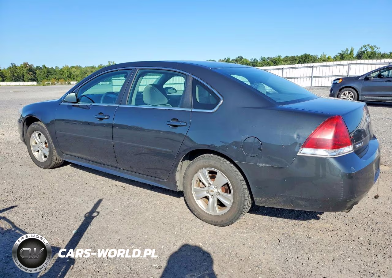 2013 Chevrolet Impala Ls VIN:2G1WF5E30D1164022 - 2