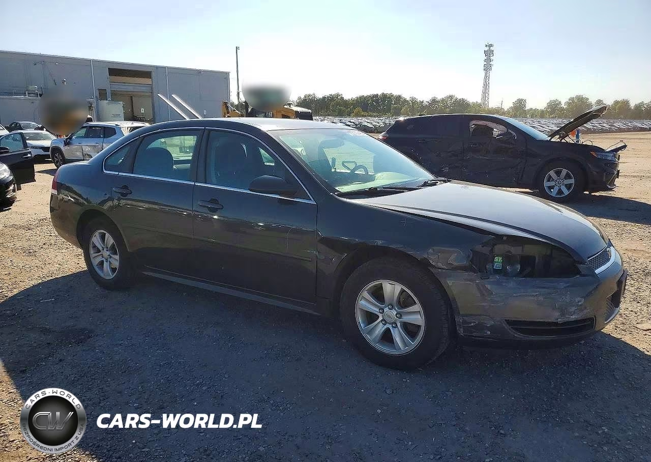 2013 Chevrolet Impala Ls VIN:2G1WF5E30D1164022 - 4