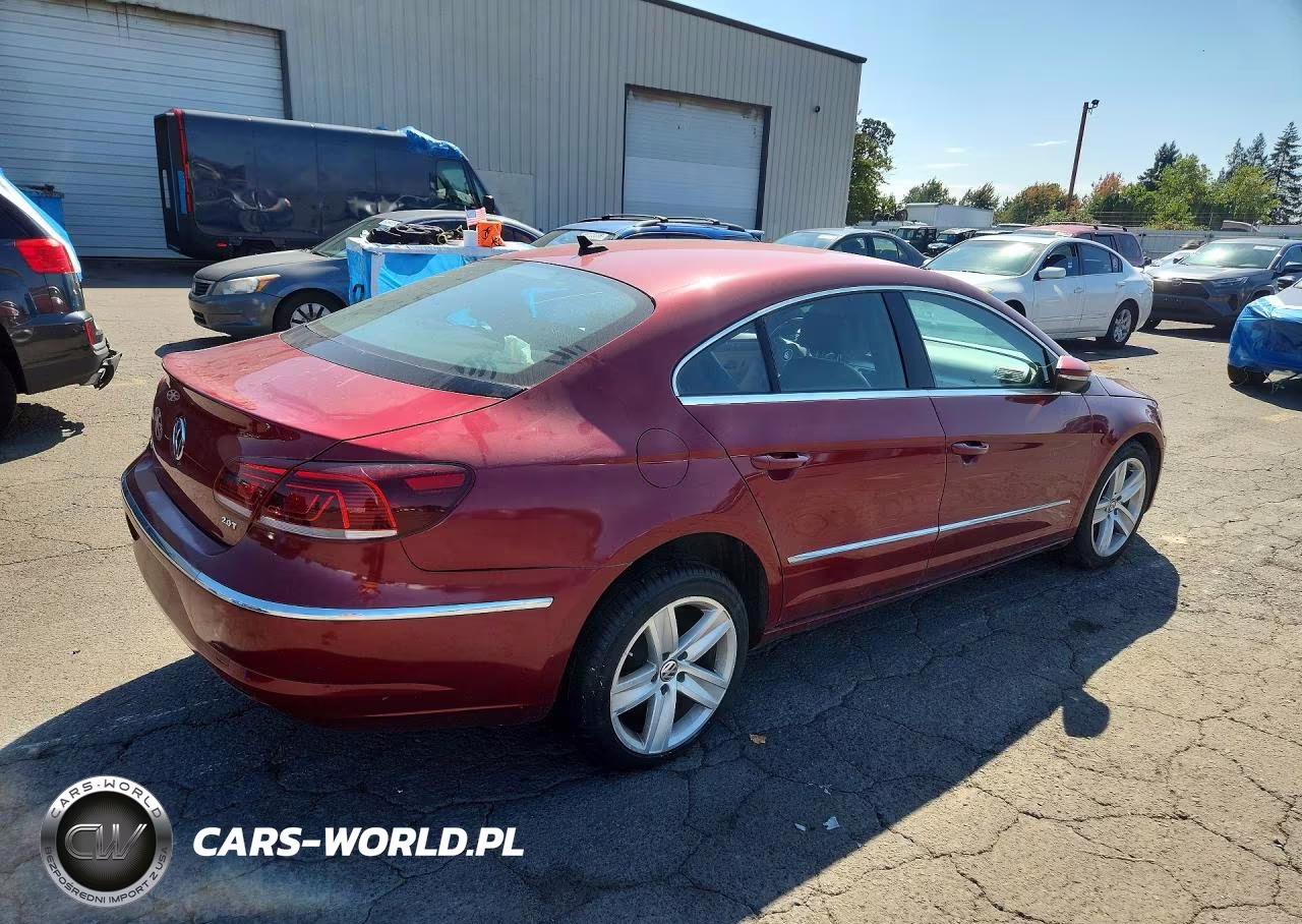 2015 Volkswagen Cc Sport VIN:WVWBP7AN6FE812762 - 3