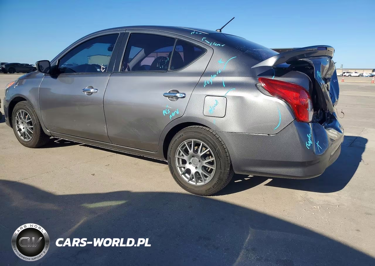 2019 Nissan Versa Sv VIN:3N1CN7AP3KL862611 - 2