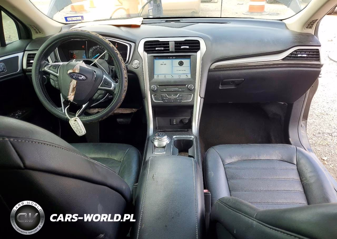 2017 Ford Fusion Se VIN:3FA6P0HD3HR405283 - 8
