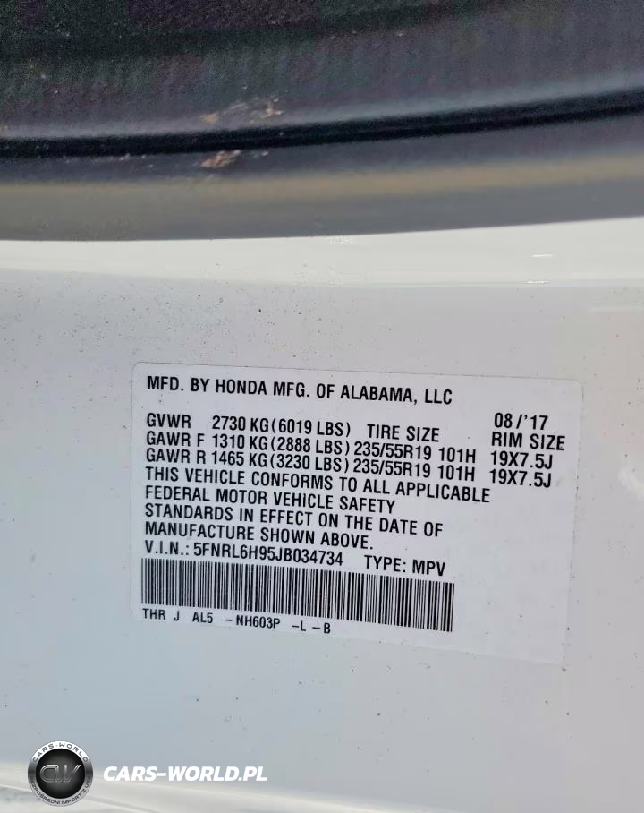2018 Honda Odyssey Elite VIN:5FNRL6H95JB034734 - 13