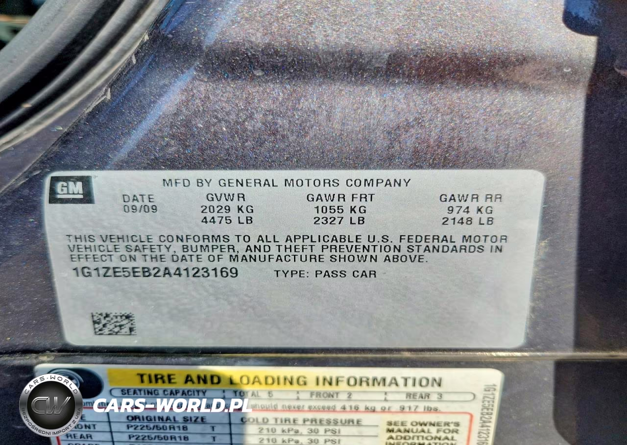 2010 Chevrolet Malibu Ltz VIN:1G1ZE5EB2A4123169 - 12