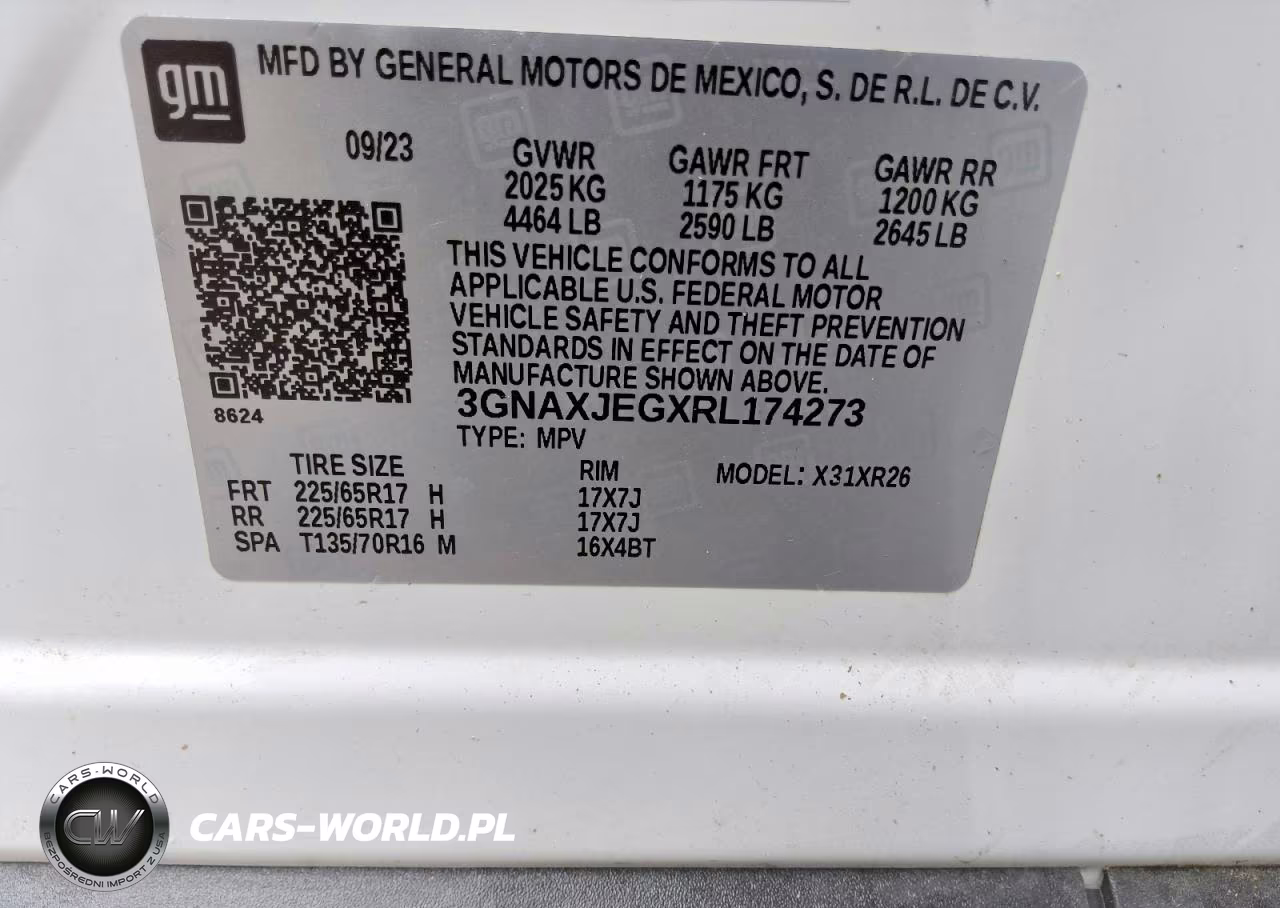 2024 Chevrolet Equinox Lt VIN:3GNAXJEGXRL174273 - 12