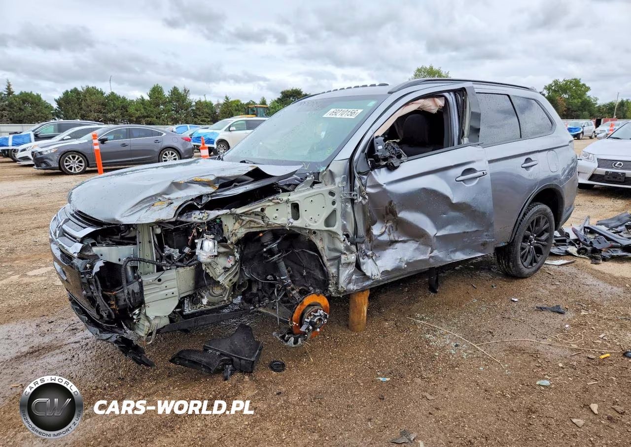 2018 Mitsubishi Outlander Se VIN:JA4AD3A38JZ066449 - 1