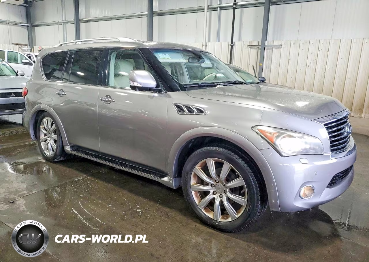 2012 Infiniti Qx56 Base VIN:JN8AZ2NC9C9317630 - 4