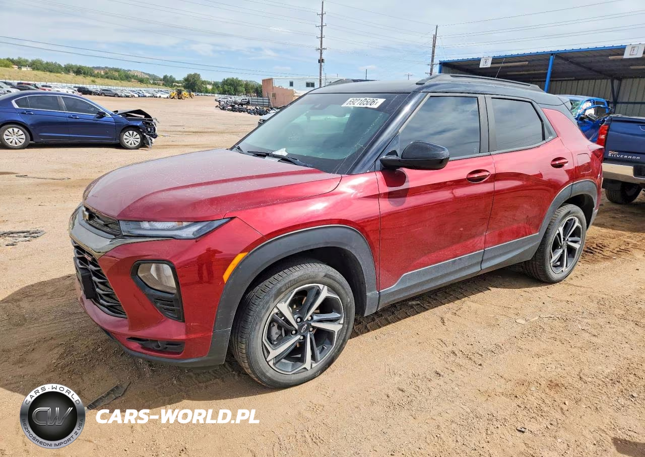 2022 Chevrolet Trailblazer Rs VIN:KL79MUSL8NB137710 - 1