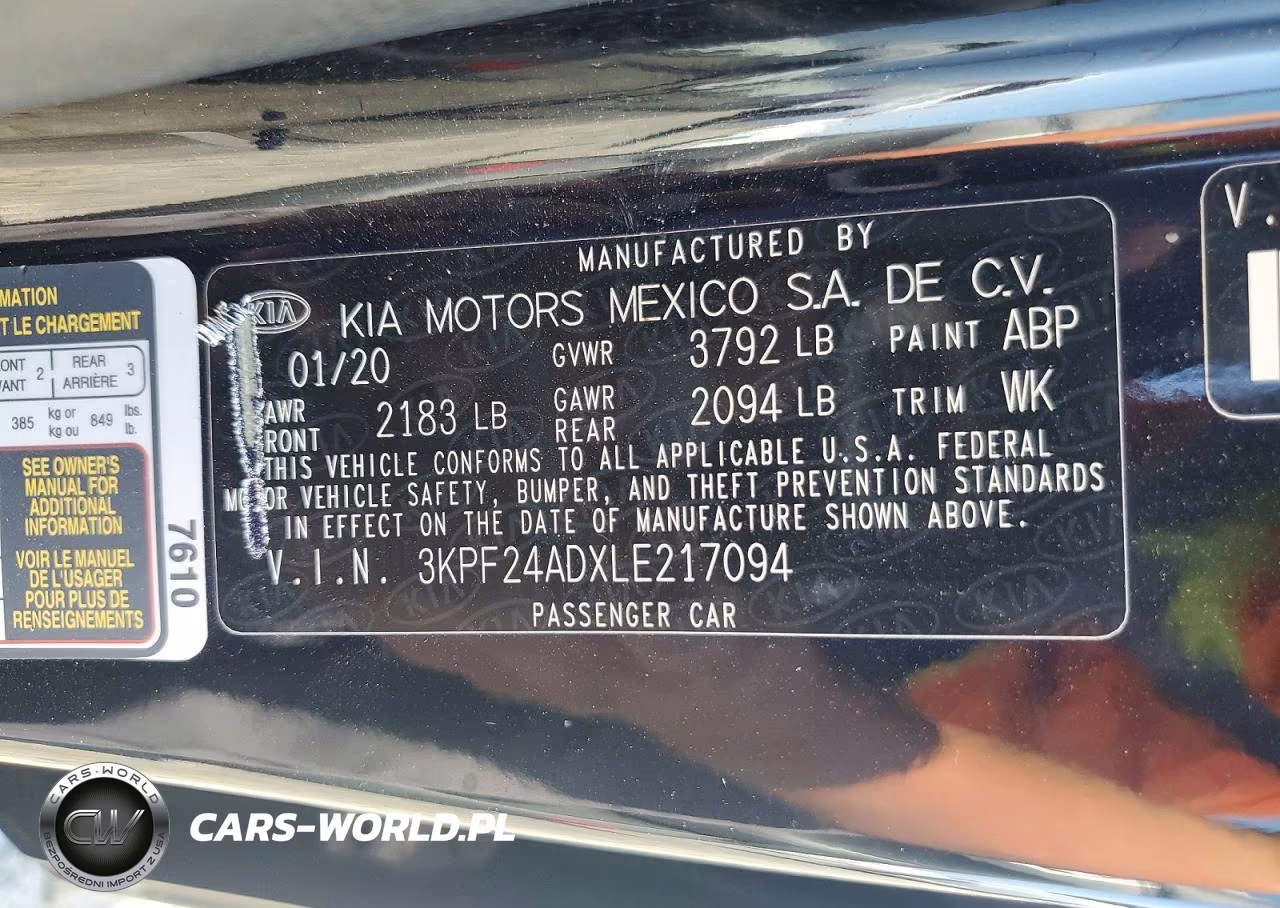 2020 Kia Forte Lxs VIN:3KPF24ADXLE217094 - 12