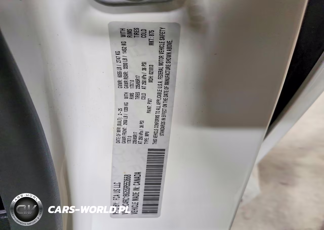 2025 Chrysler Pacifica Select VIN:2C4RC1BG5SR553668 - 13