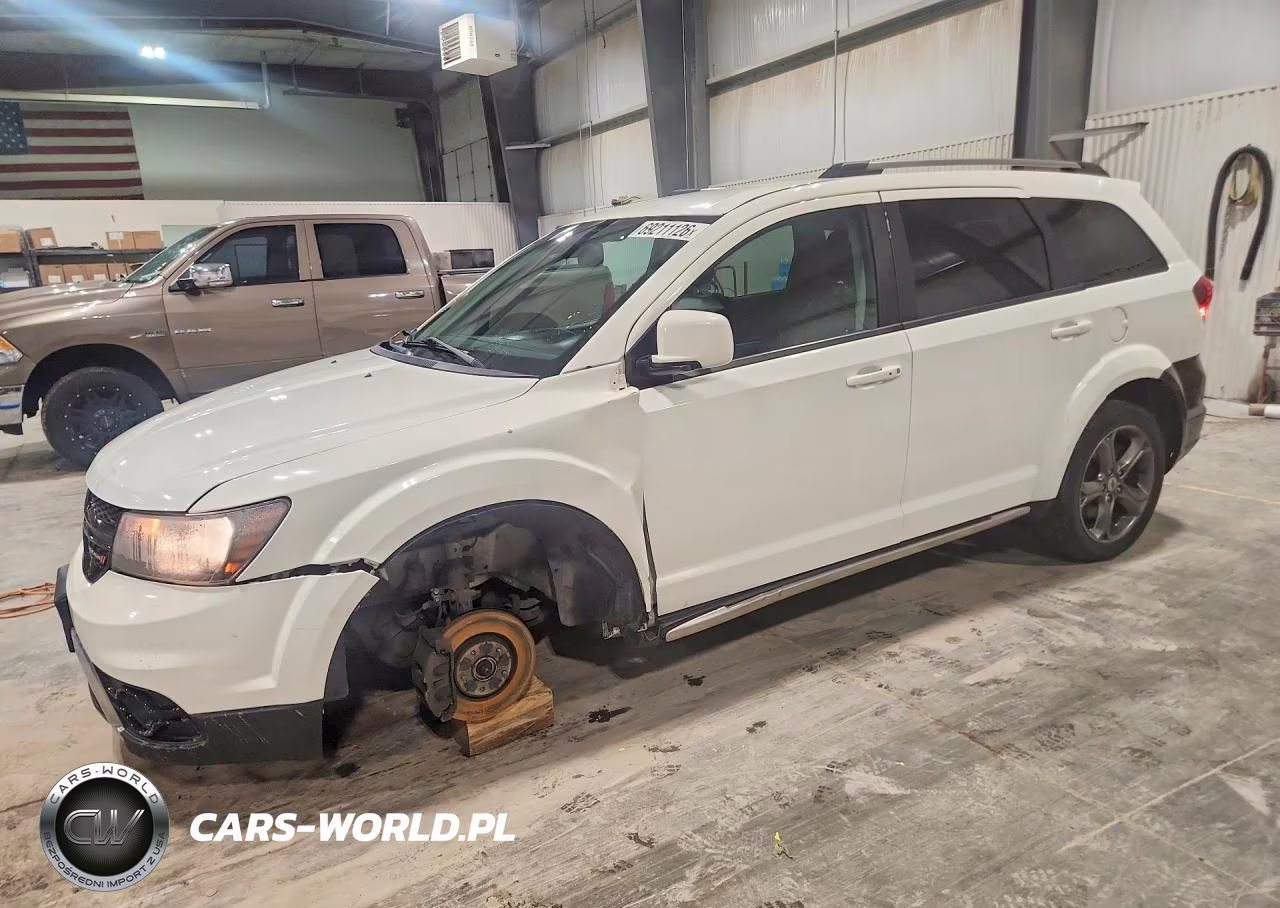 2018 Dodge Journey Crossroad Awd VIN:3C4PDDGG0JT197222 - 1