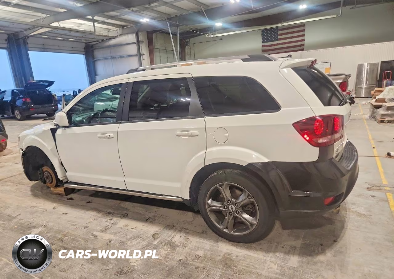 2018 Dodge Journey Crossroad Awd VIN:3C4PDDGG0JT197222 - 2