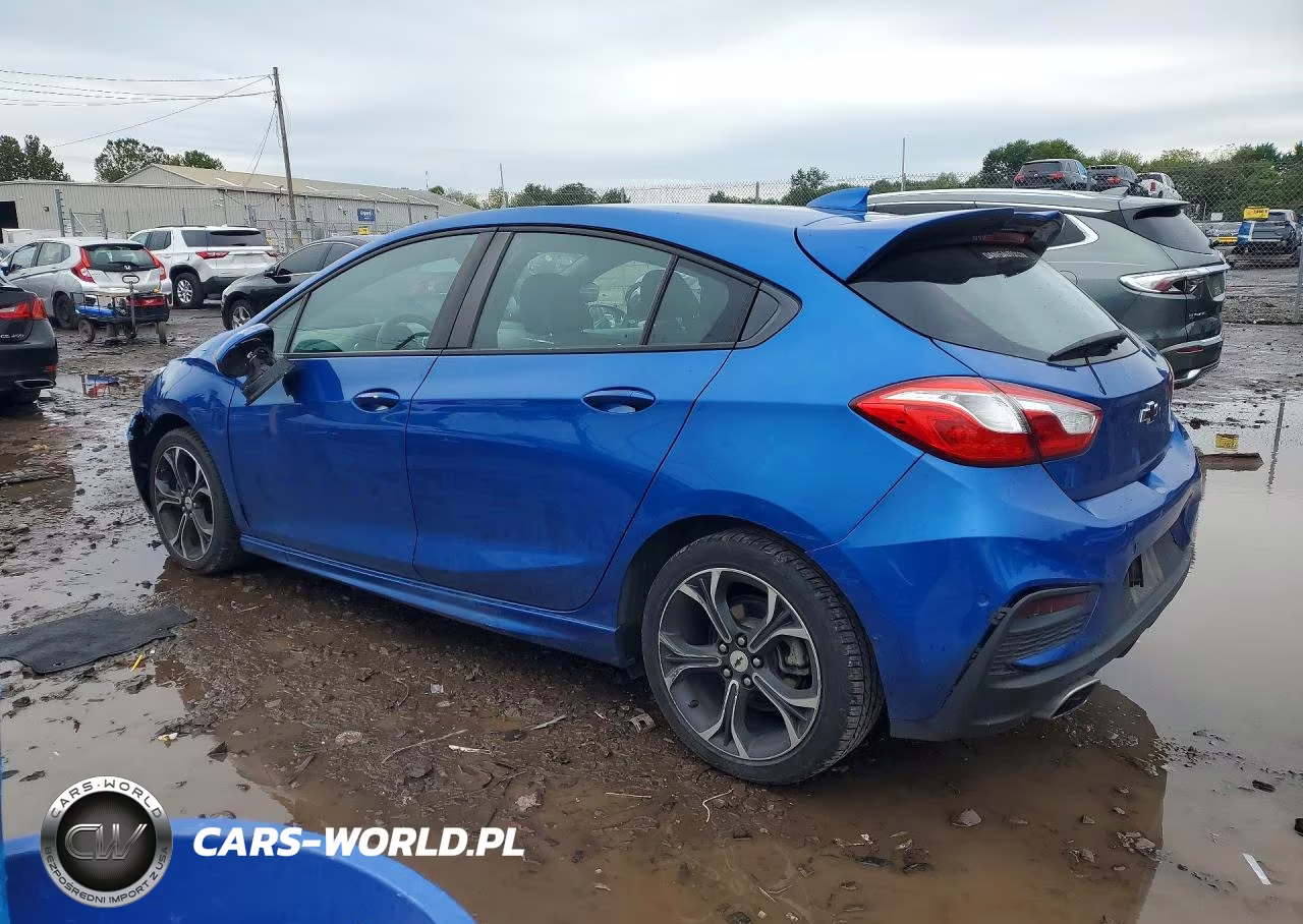 2019 Chevrolet Cruze Lt VIN:3G1BE6SM1KS531564 - 2