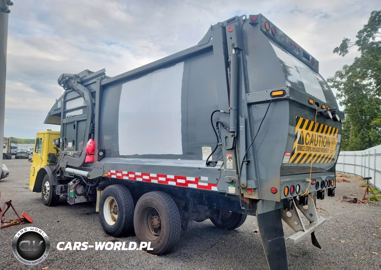 2014 Mack Leu613 Refuse Truck VIN:1M2AU02C8EM008844 - 2