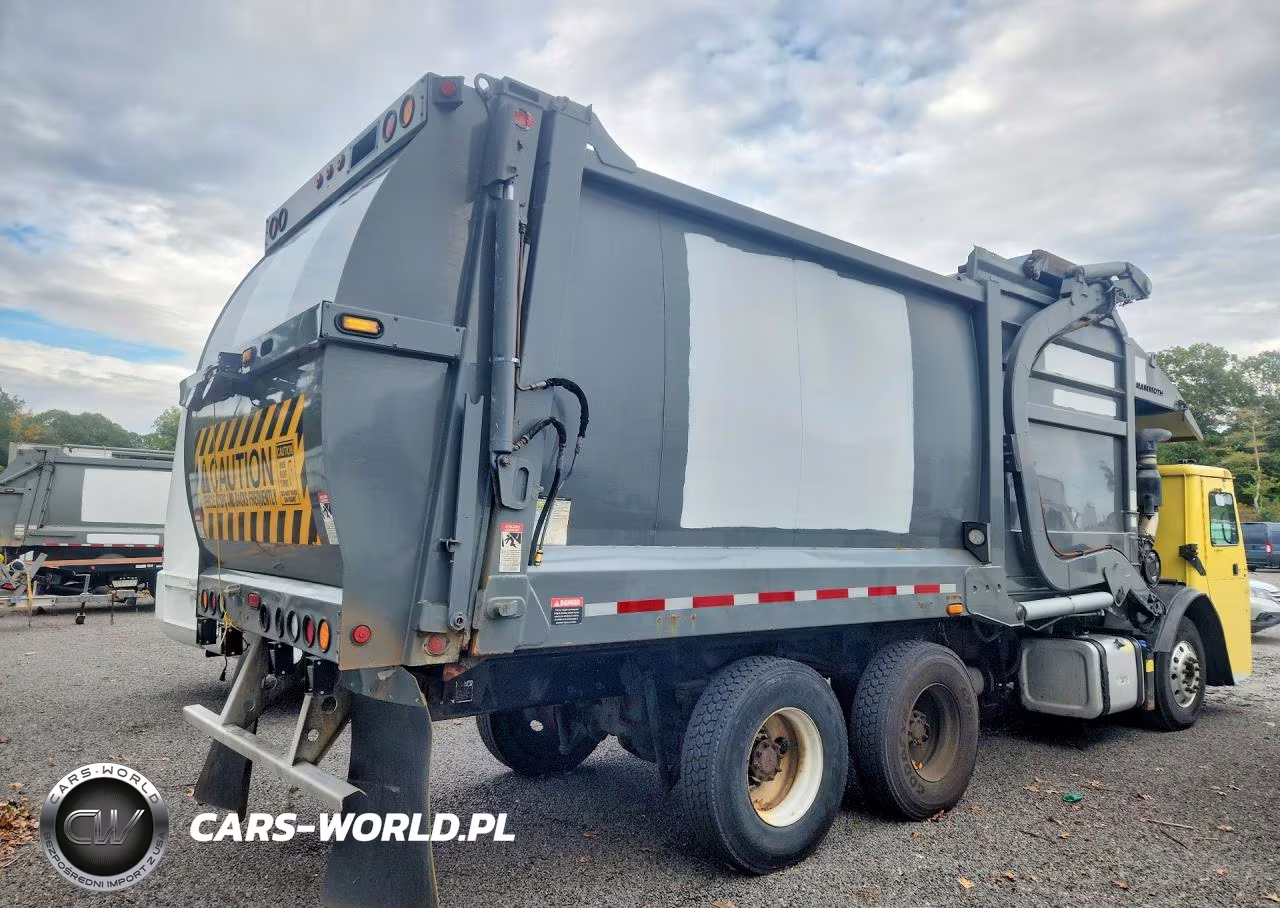 2014 Mack Leu613 Refuse Truck VIN:1M2AU02C8EM008844 - 3