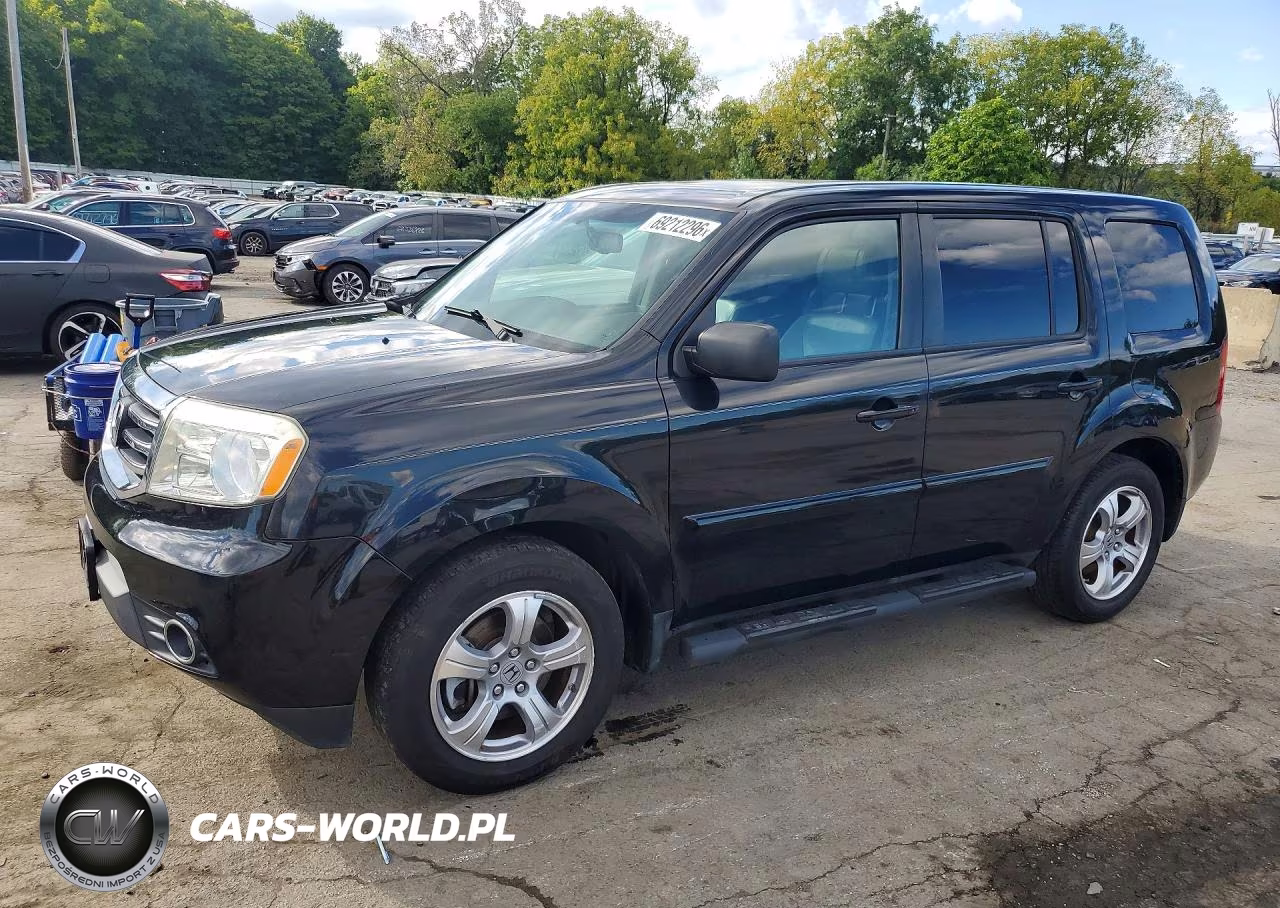2015 Honda Pilot Exl VIN:5FNYF3H53FB013726 - 1