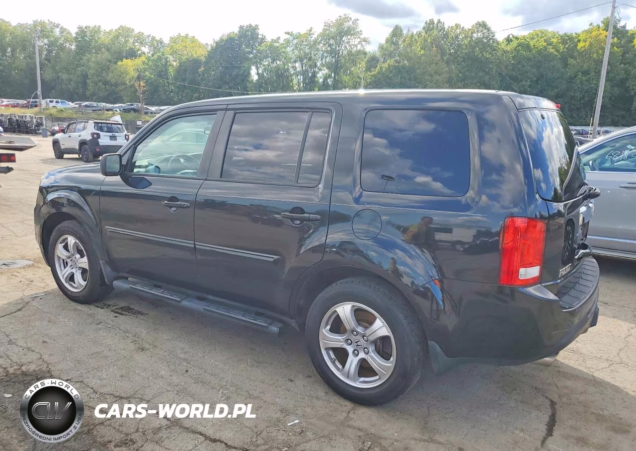 2015 Honda Pilot Exl VIN:5FNYF3H53FB013726 - 2