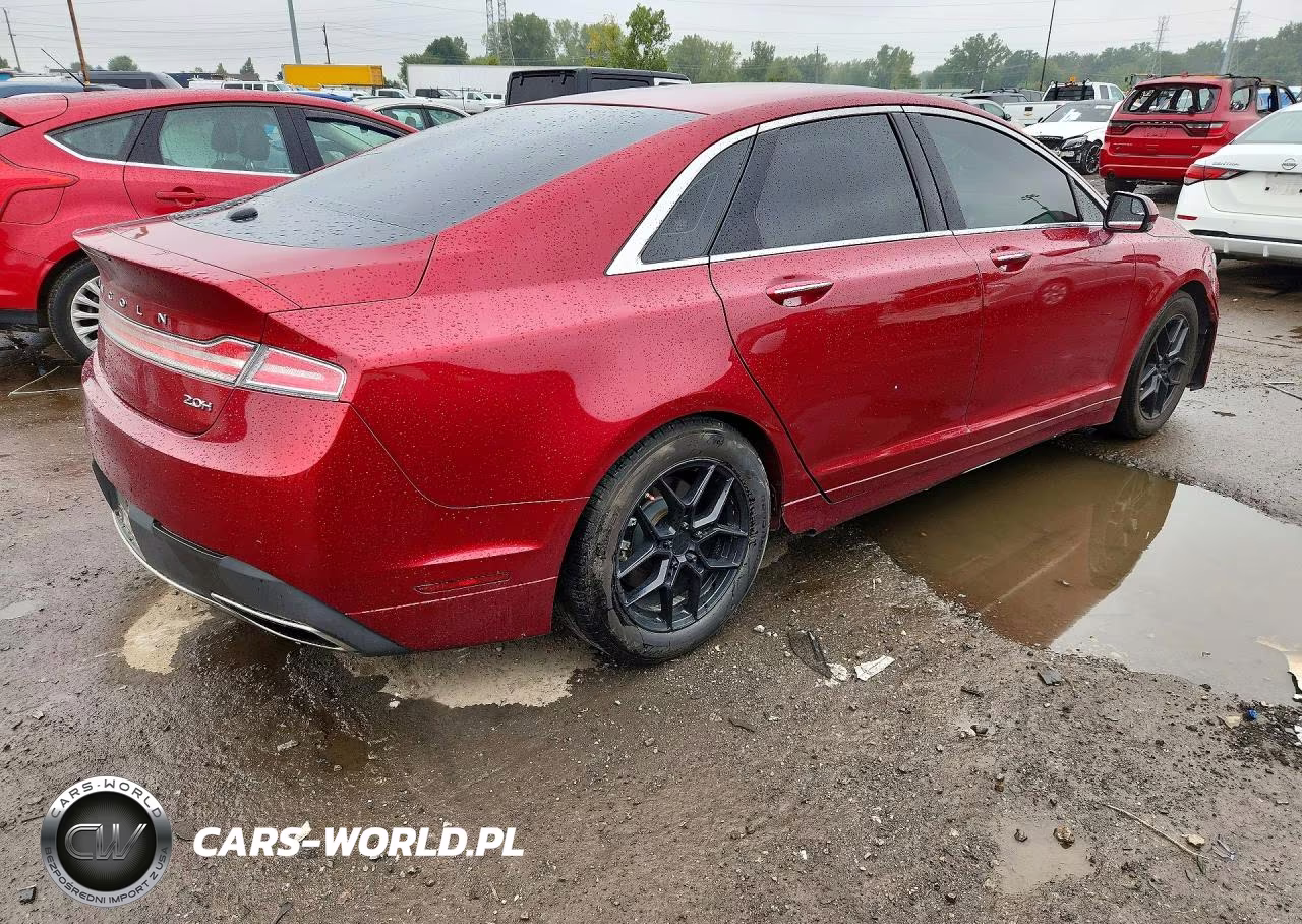 2017 Lincoln Mkz Hybrid Select VIN:3LN6L5LU0HR609674 - 3
