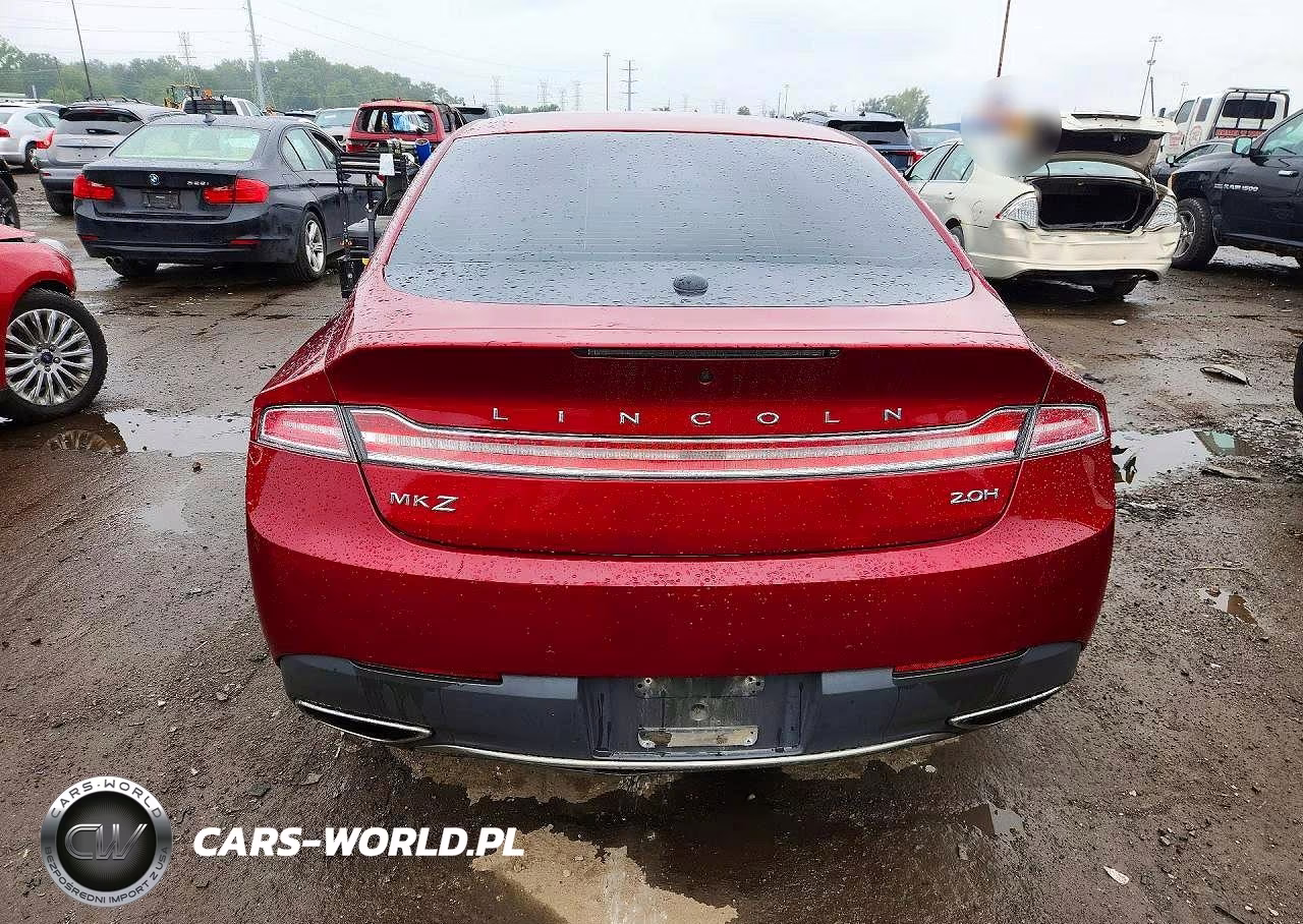 2017 Lincoln Mkz Hybrid Select VIN:3LN6L5LU0HR609674 - 6