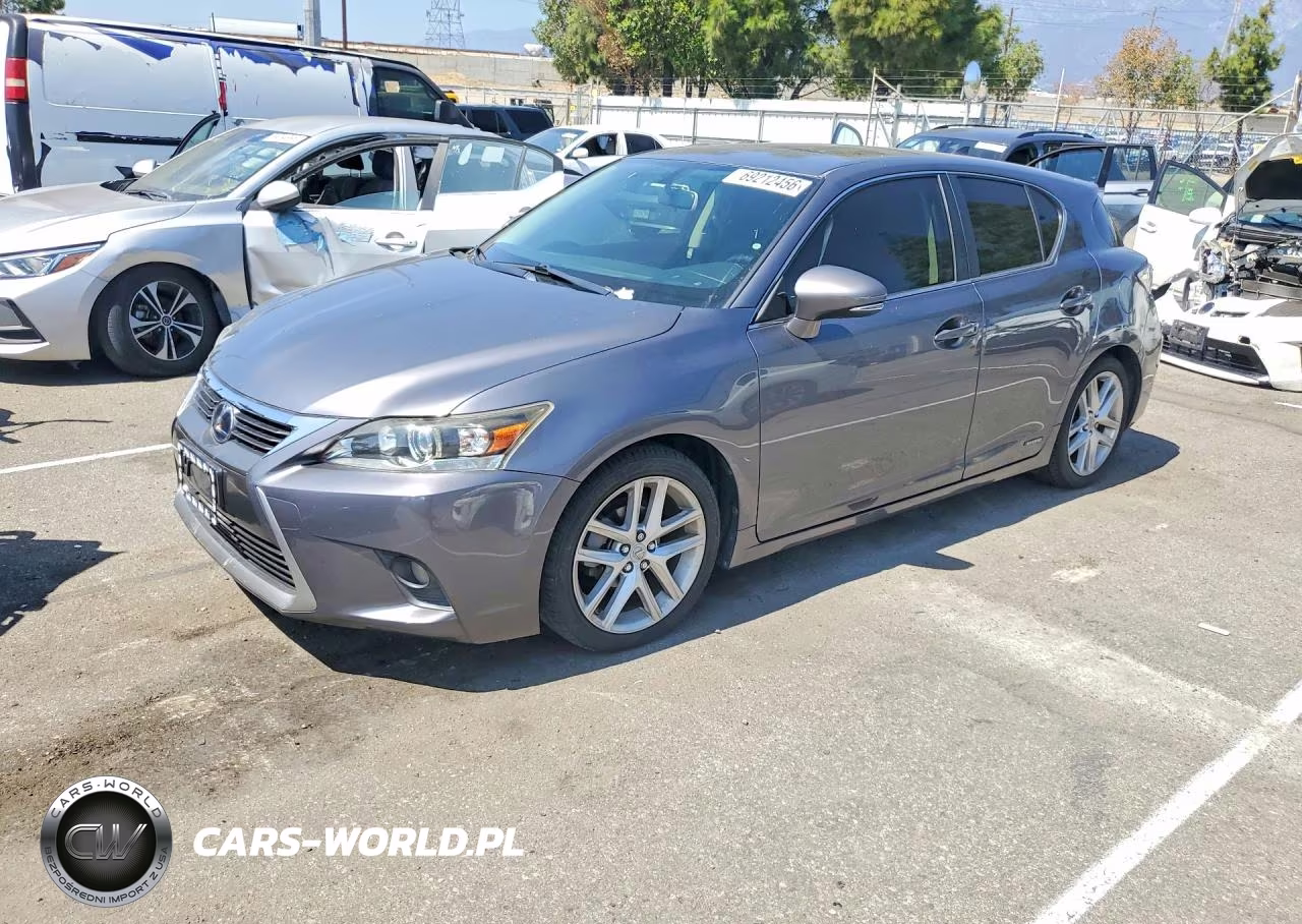 2014 Lexus Ct 200 VIN:JTHKD5BH2E2188849 - 1