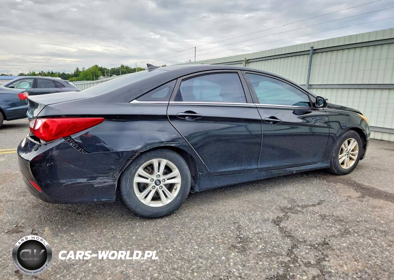 2014 Hyundai Sonata Gls VIN:5NPEB4AC5EH841192 - 3