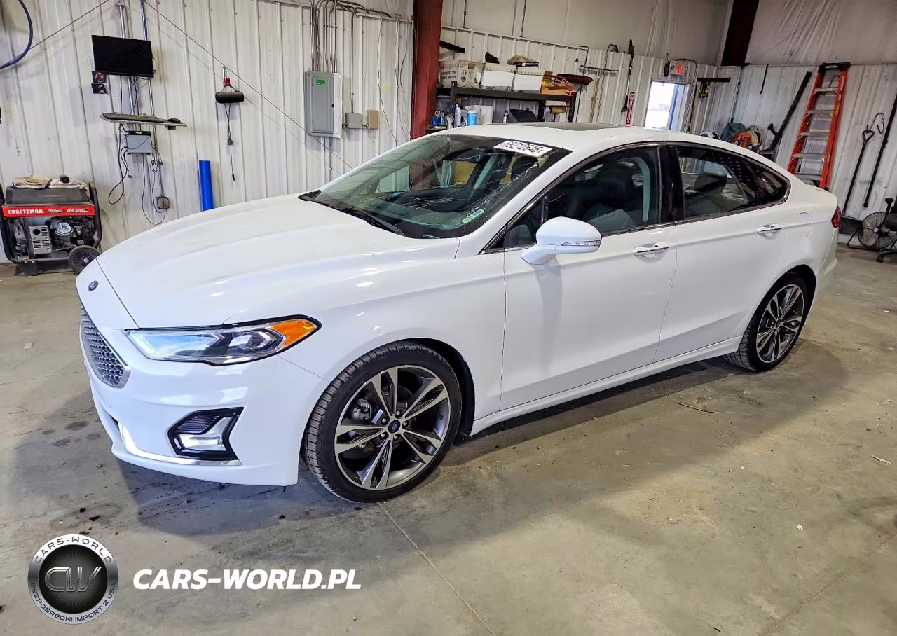 2020 Ford Fusion Titanium VIN:3FA6P0D96LR116831 - 1