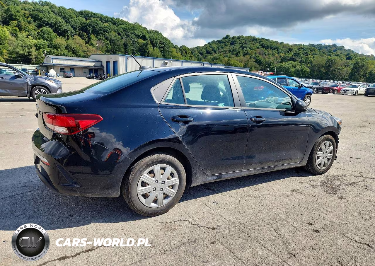 2021 Kia Rio Lx VIN:3KPA24ADXME412625 - 3