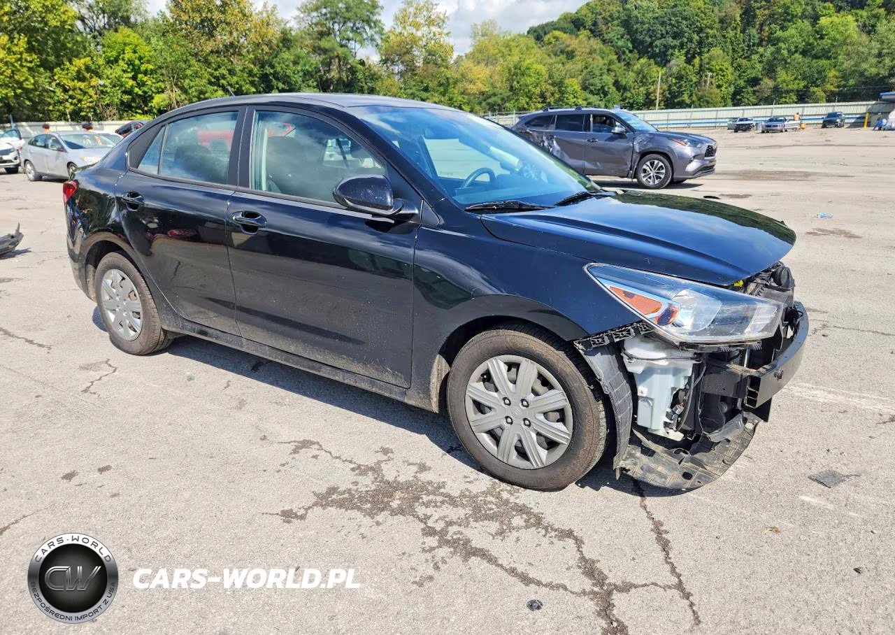 2021 Kia Rio Lx VIN:3KPA24ADXME412625 - 4