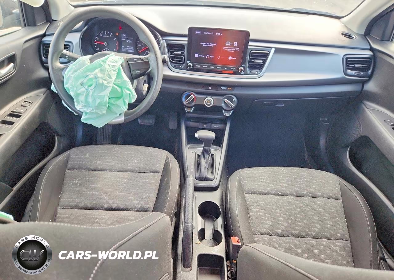 2021 Kia Rio Lx VIN:3KPA24ADXME412625 - 8