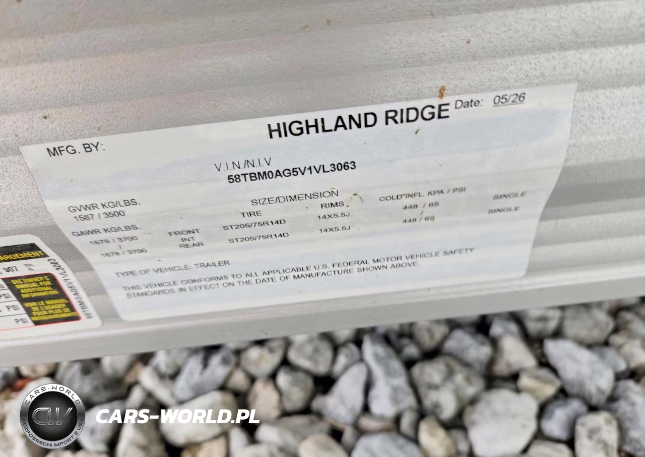2027 Open Range Highland Ridge VIN:58TBM0AG5V1VL3063 - 10