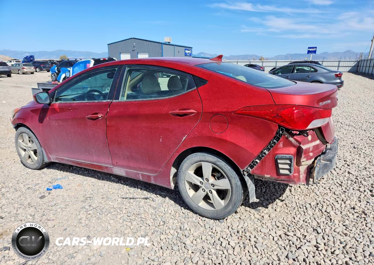 2012 Hyundai Elantra Gls VIN:KMHDH4AE2CU323504 - 2