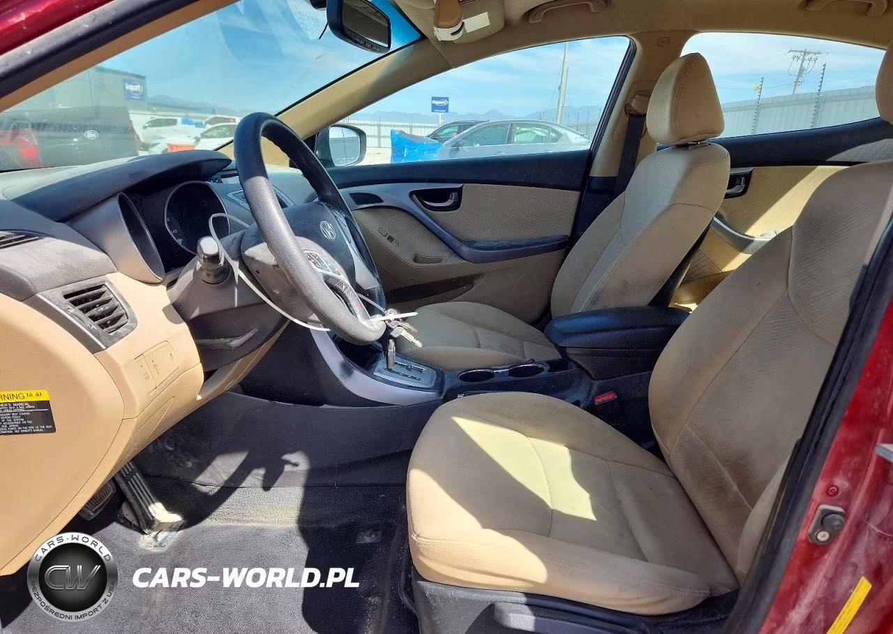 2012 Hyundai Elantra Gls VIN:KMHDH4AE2CU323504 - 7