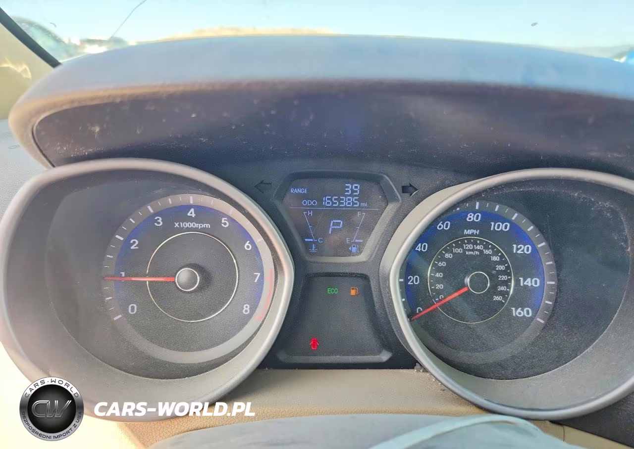 2012 Hyundai Elantra Gls VIN:KMHDH4AE2CU323504 - 9