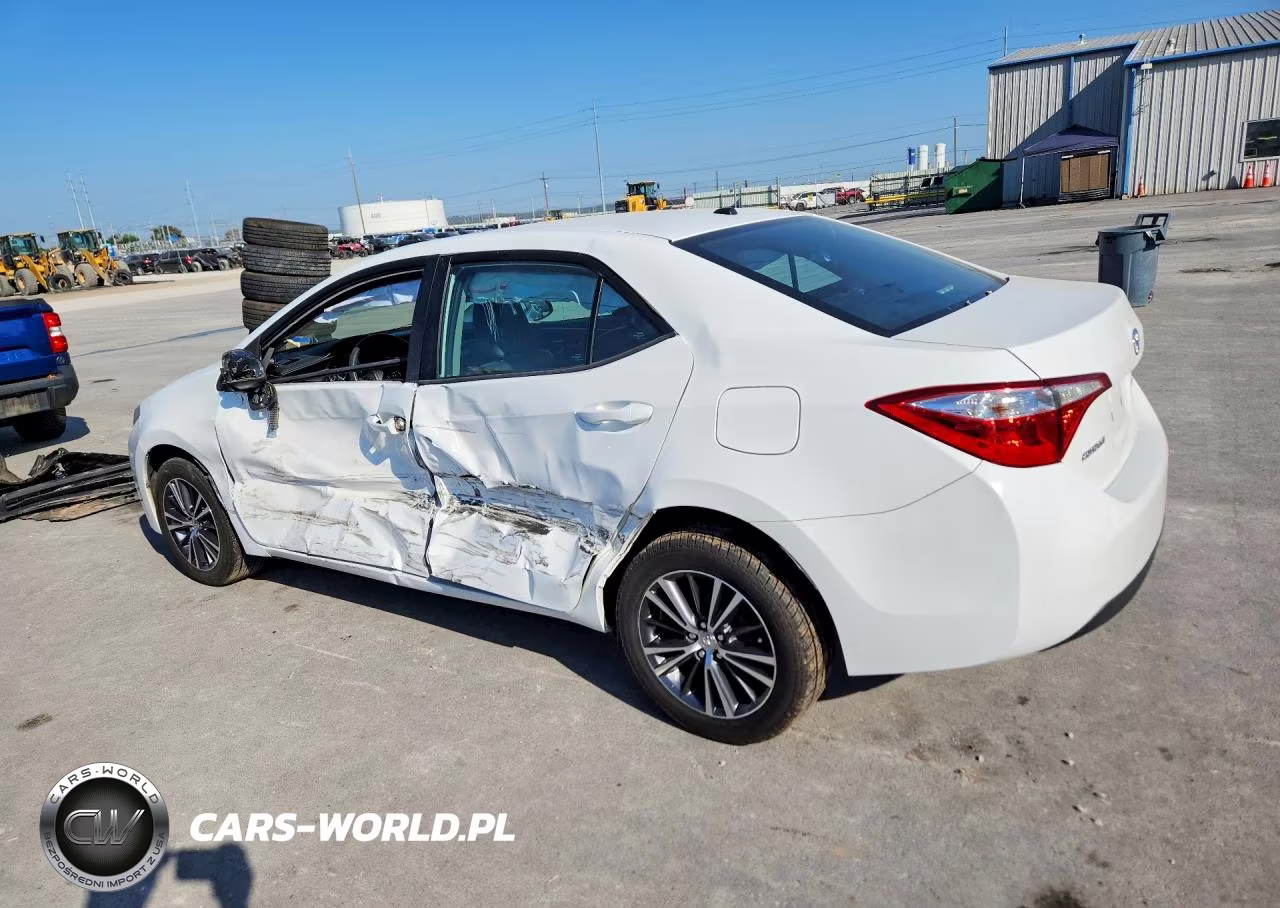 2016 Toyota Corolla Le Premium VIN:5YFBURHE3GP379321 - 2