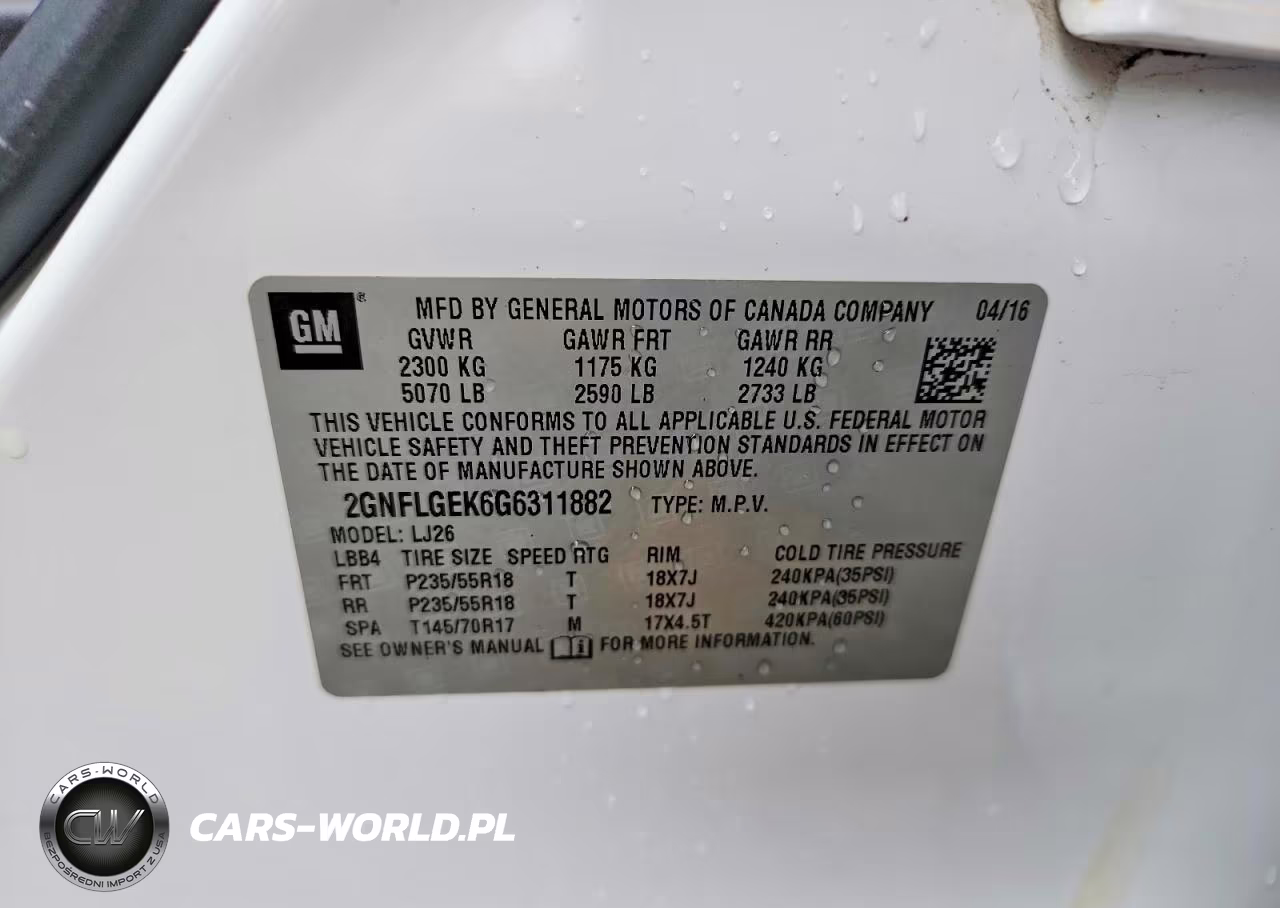 2016 Chevrolet Equinox Ltz VIN:2GNFLGEK6G6311882 - 12