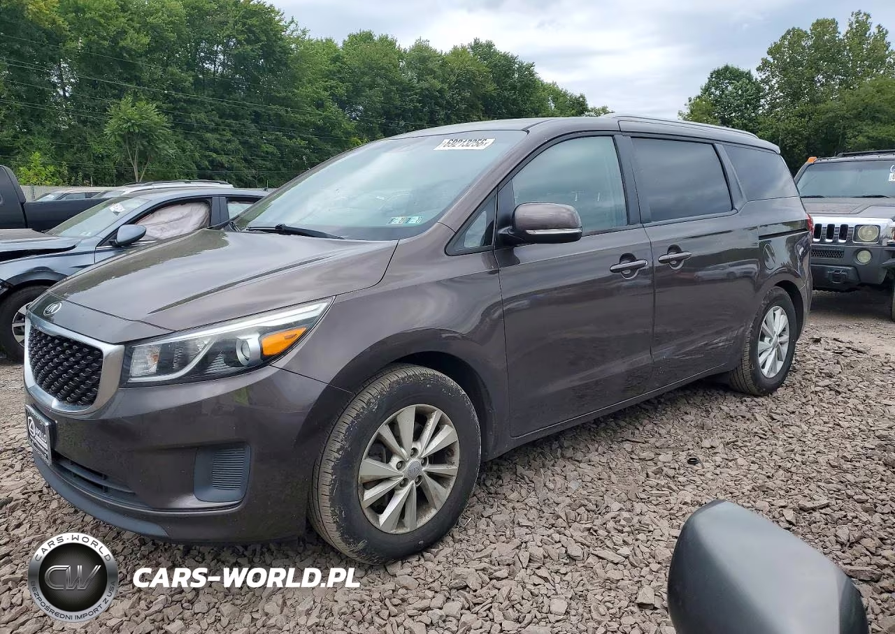 2016 Kia Sedona Lx VIN:KNDMB5C18G6126031 - 1