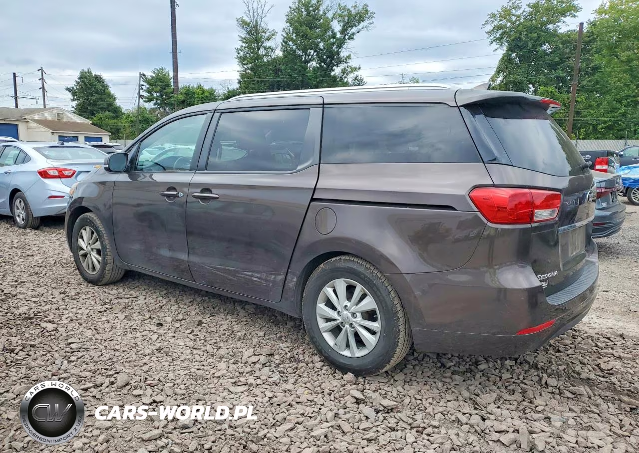 2016 Kia Sedona Lx VIN:KNDMB5C18G6126031 - 2