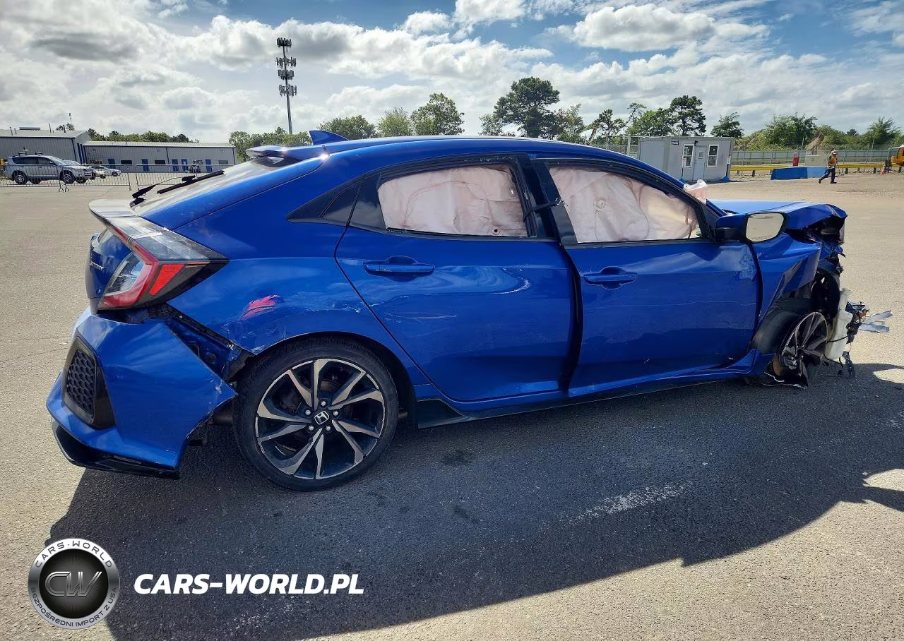 2017 Honda Civic Sport VIN:SHHFK7H40HU425895 - 3