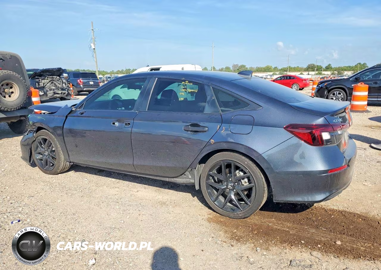 2025 Honda Civic Sport VIN:2HGFE4F87SH344473 - 2