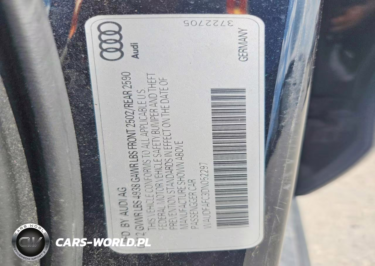 2013 Audi A6 Premium Plus VIN:WAUDFAFC3DN052297 - 12