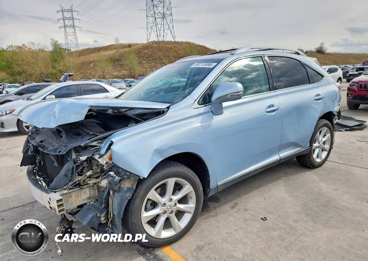 2010 Lexus Rx 350 VIN:2T2BK1BA6AC040407 - 1