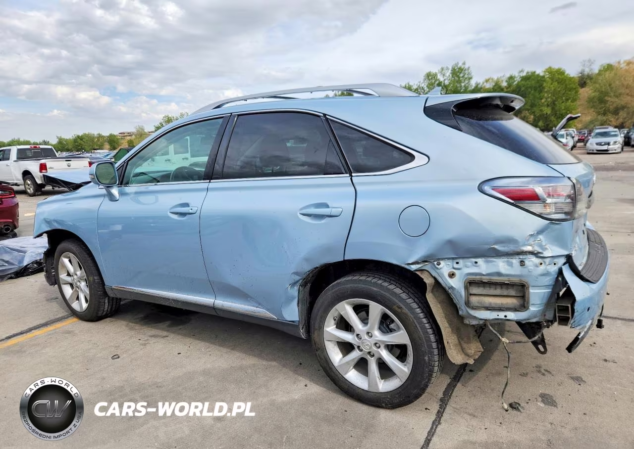 2010 Lexus Rx 350 VIN:2T2BK1BA6AC040407 - 2