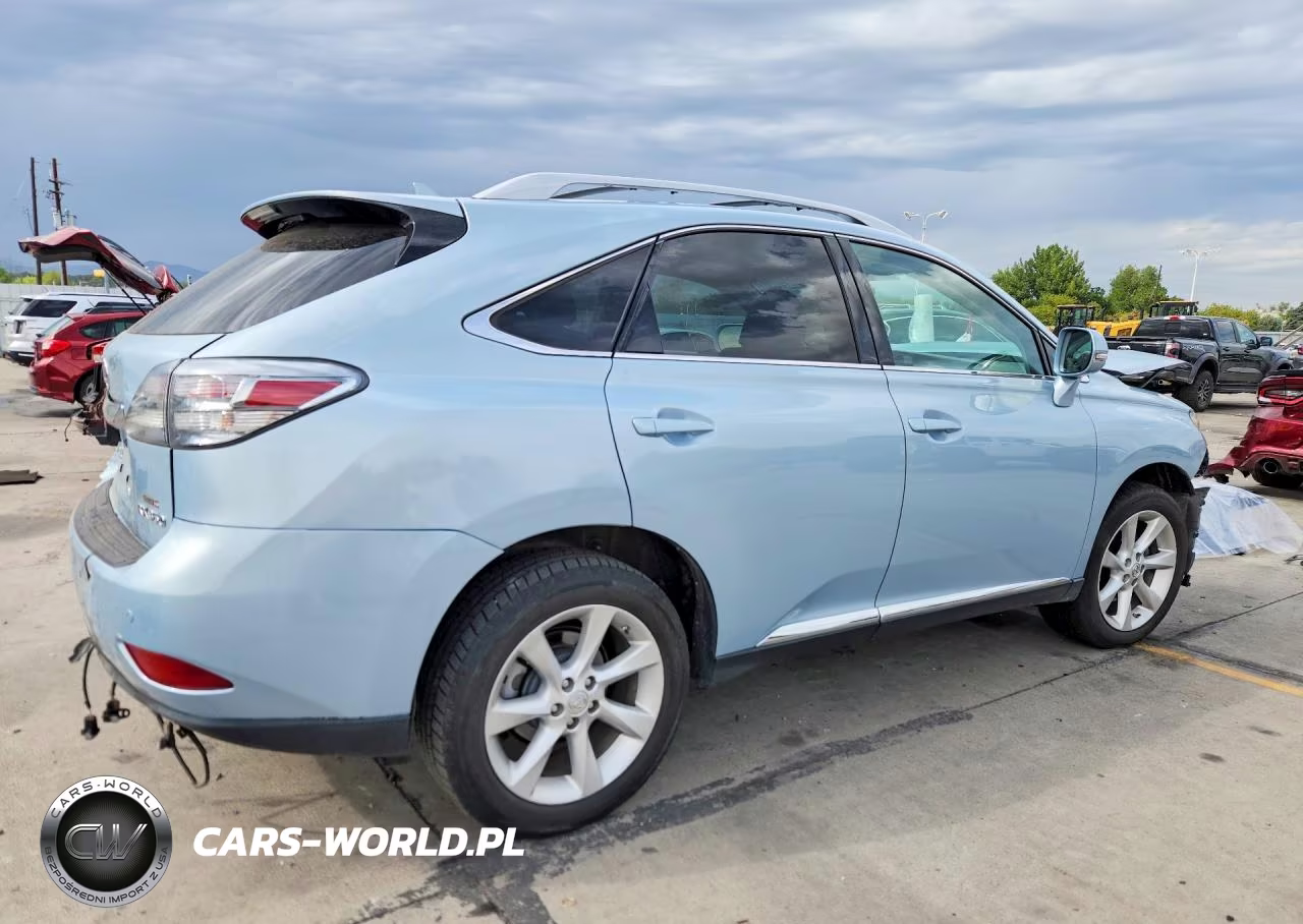 2010 Lexus Rx 350 VIN:2T2BK1BA6AC040407 - 3