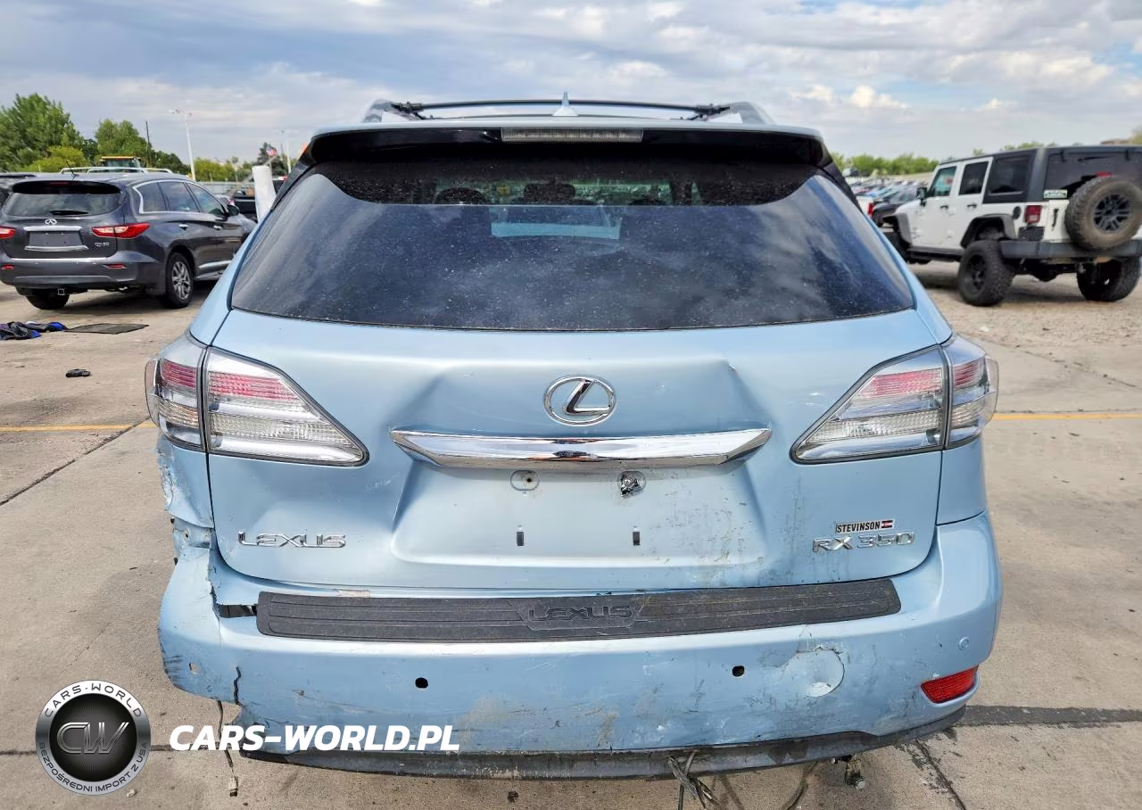 2010 Lexus Rx 350 VIN:2T2BK1BA6AC040407 - 6