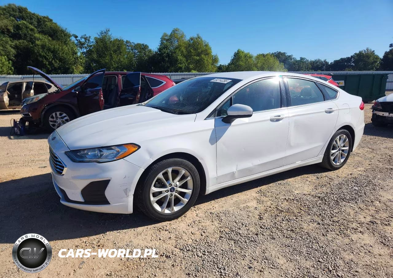 2019 Ford Fusion Se VIN:3FA6P0HD4KR152370 - 1