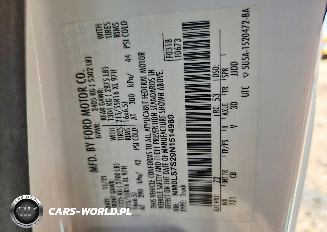 2022 Ford Transit Connect Xl Delivery Van VIN:NM0LS7S29N1514989 - 13