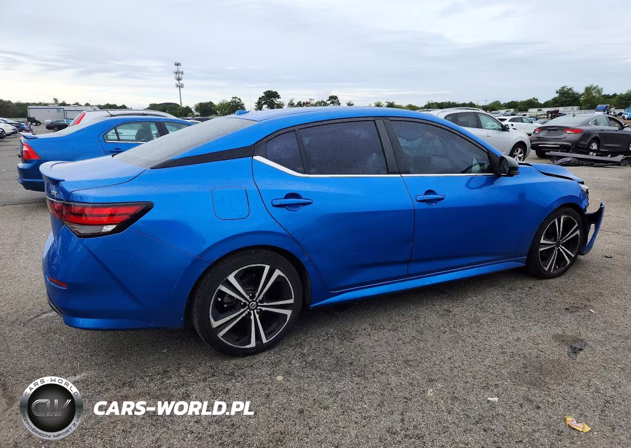 2021 Nissan Sentra Sr VIN:3N1AB8DV7MY331885 - 3