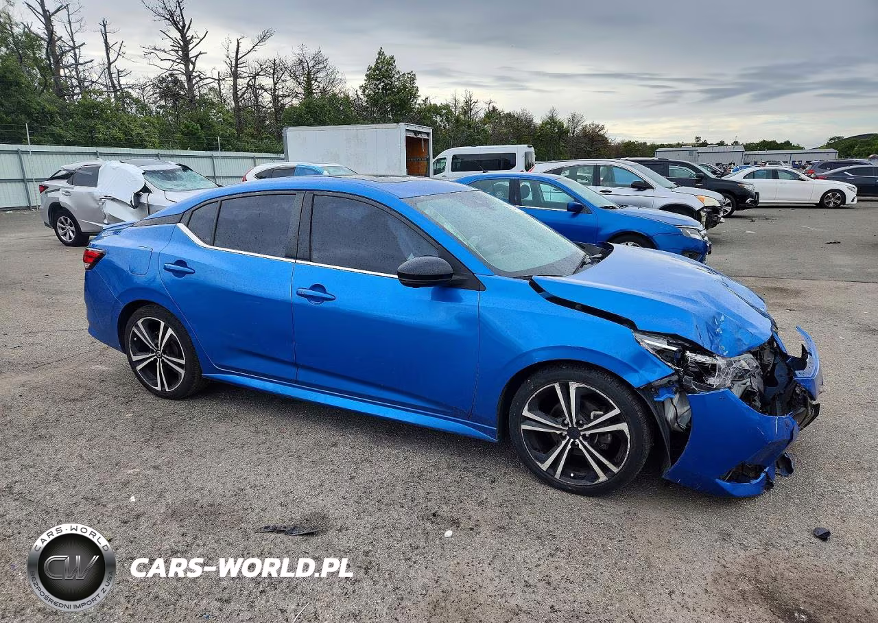 2021 Nissan Sentra Sr VIN:3N1AB8DV7MY331885 - 4